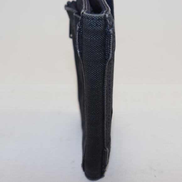 Porter Yoshida & Co. Japan Navy Canvas Trifold Wallet | Snap Closure - Picture 6 of 9